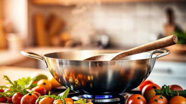 Les avantages santé d'un wok en inox pour la cuisine
